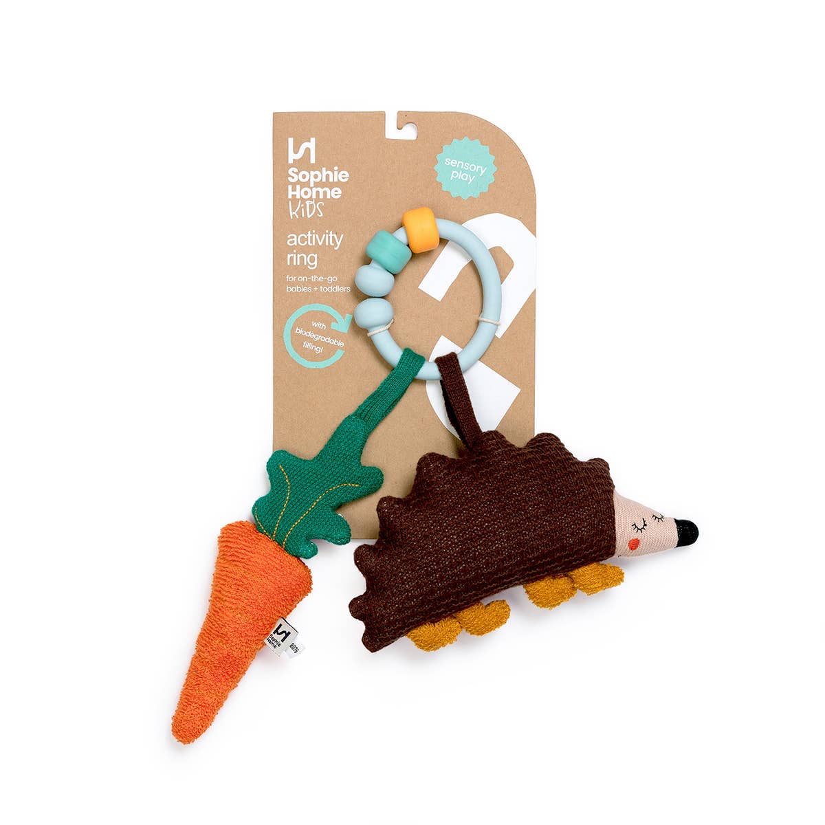 Stroller/Pram Activity Toy: Hedgehog