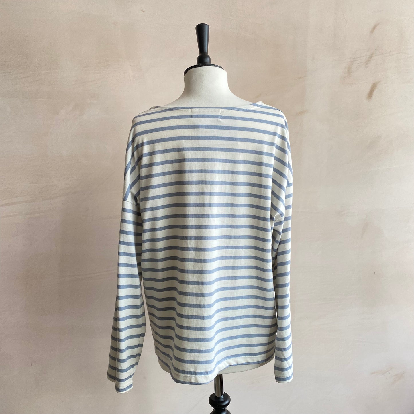 Breton Stripe Long sleeve T-shirts Light Blue