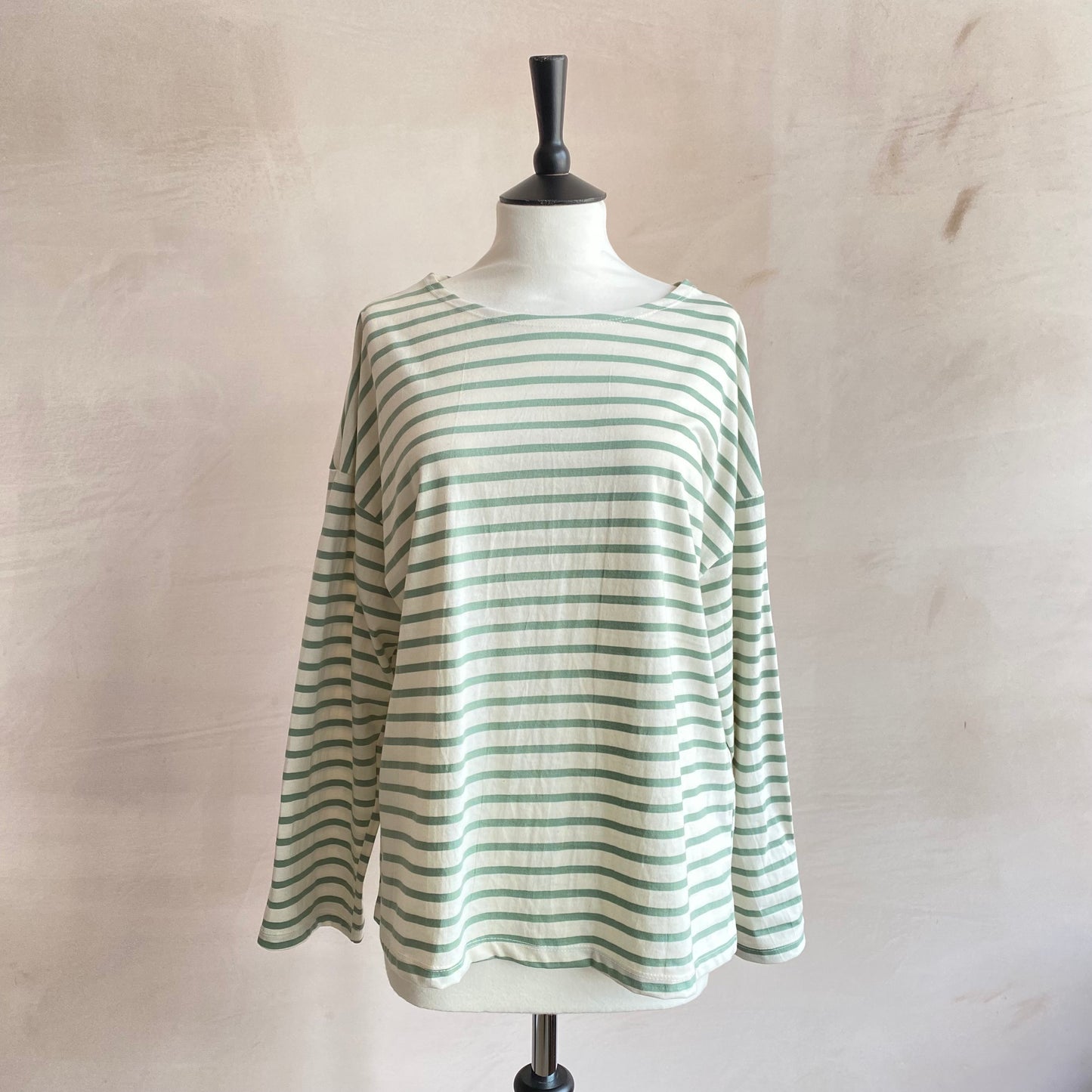 Breton Stripe Long sleeve T-shirts Mint