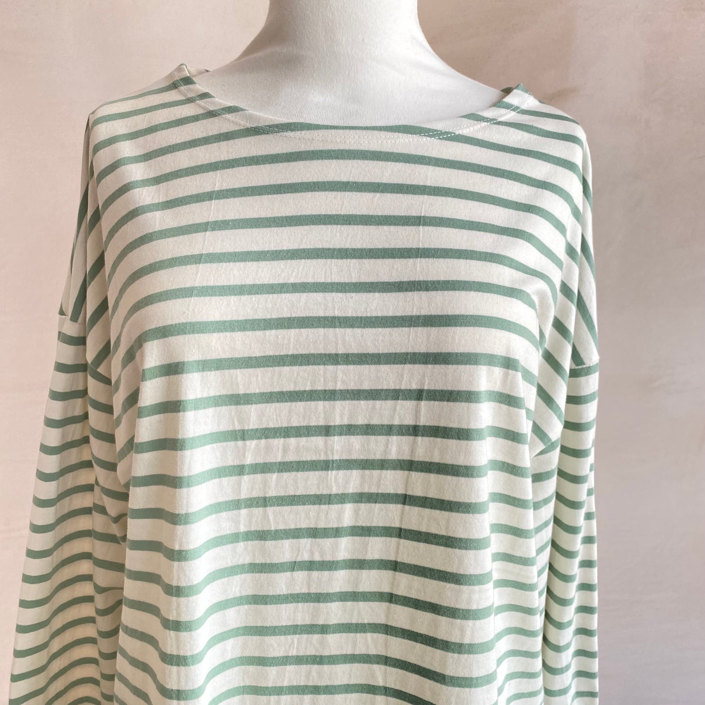 Breton Stripe Long sleeve T-shirts Mint
