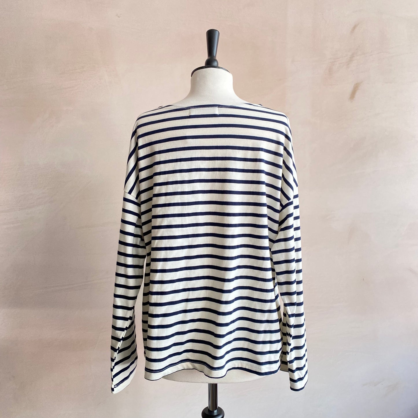 Breton Stripe Long sleeve T-shirts Navy