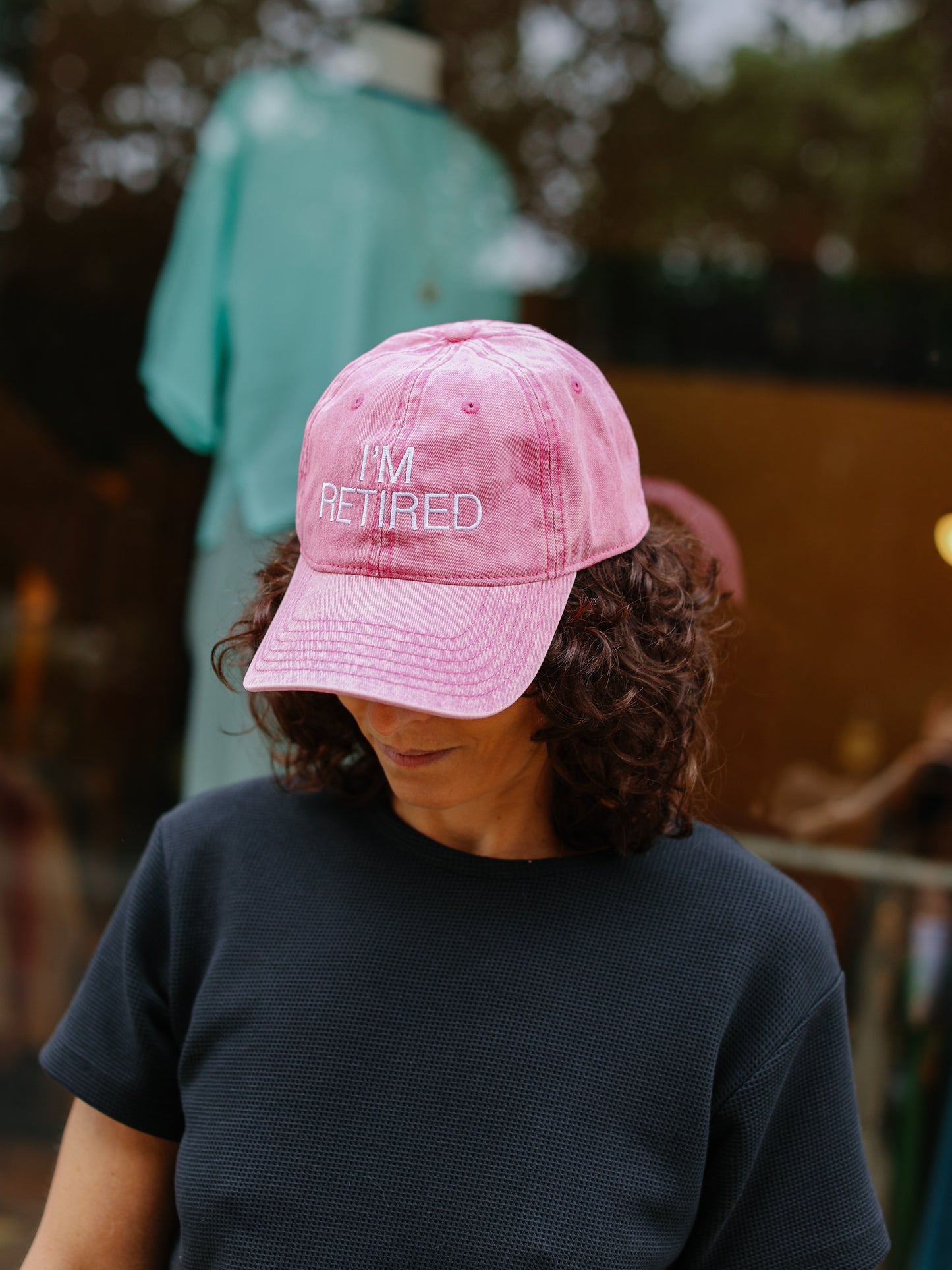 Retired Cap -Washed Pink- by kikina