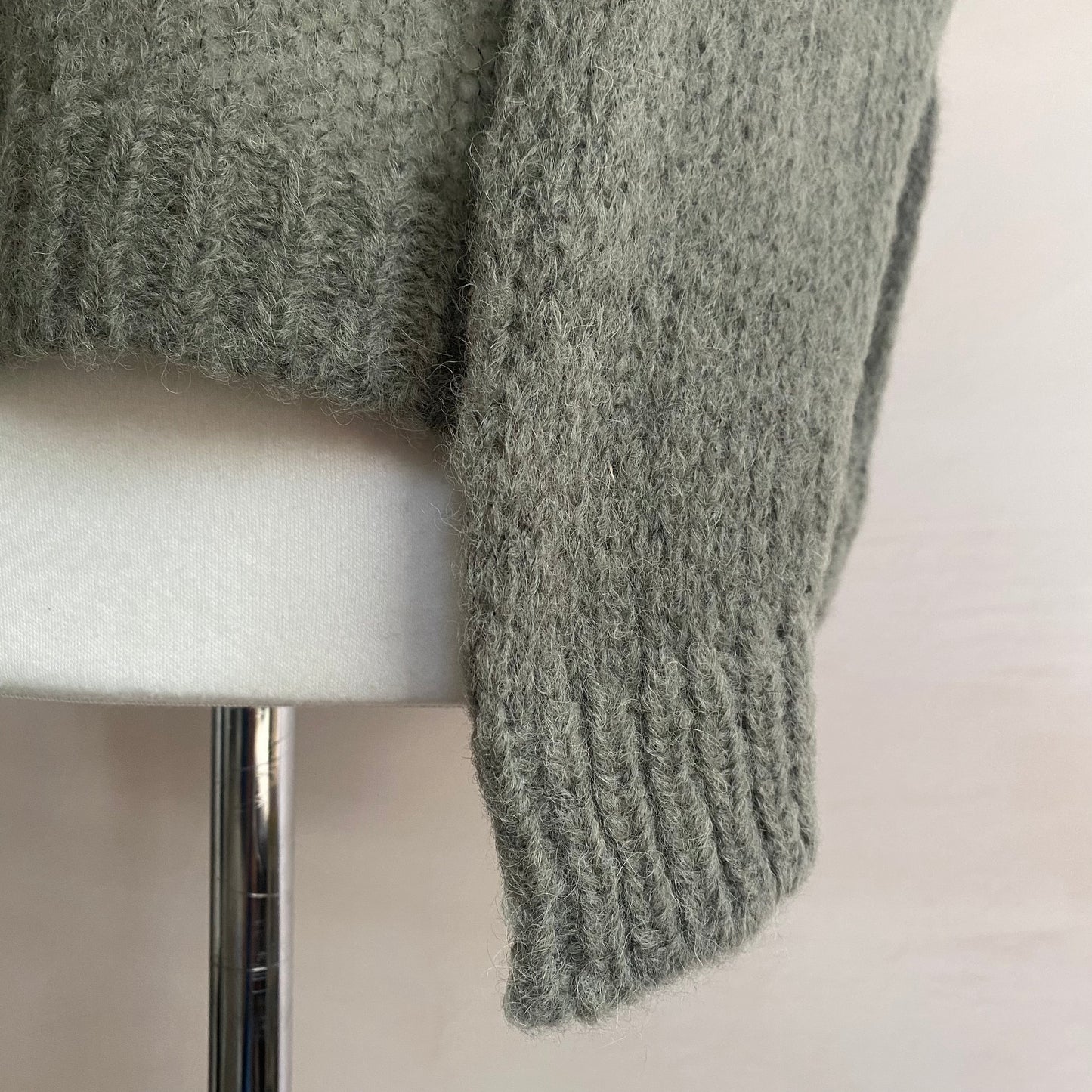 Alpaca knit Sami Loom -Dust -