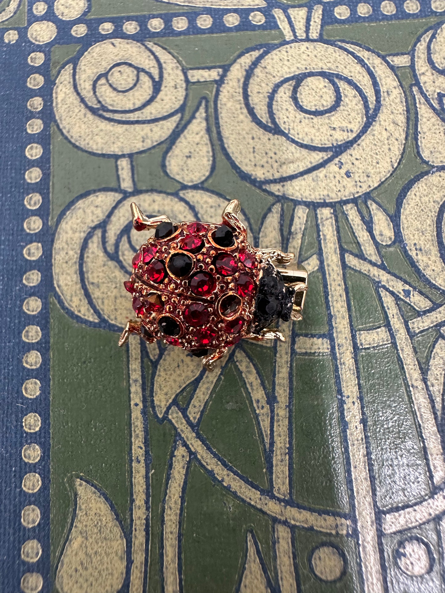 Ladybird mini brooch