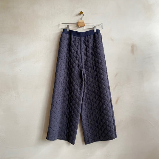 Quilting Trousers -Charcole-