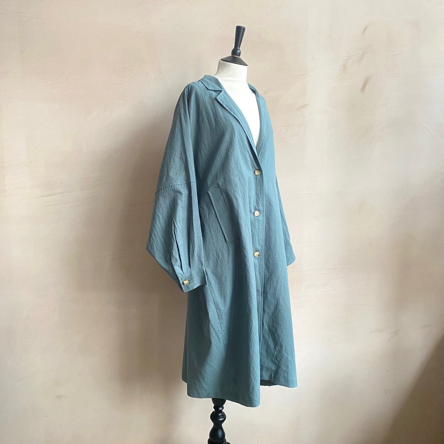 Spring Coat -Light blue-