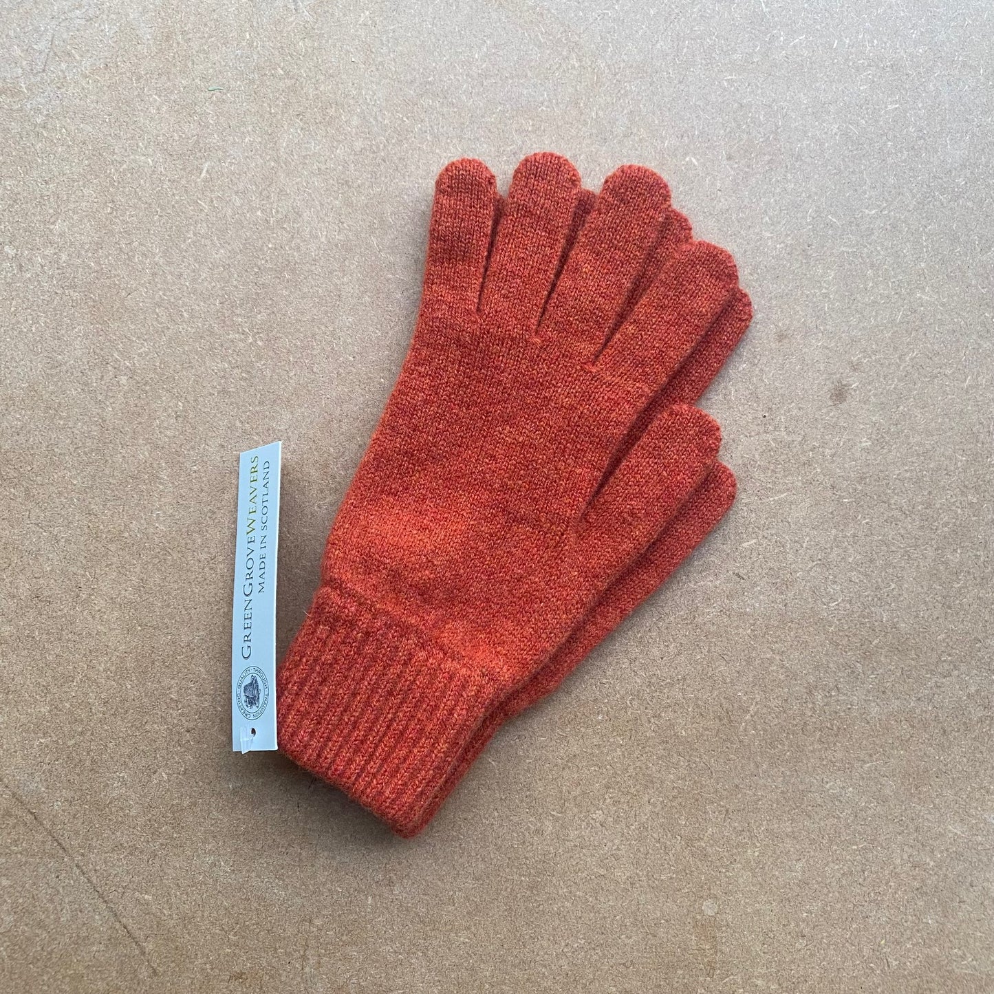 Green Grove Weavers Gloves Lambswool gloves -beech-