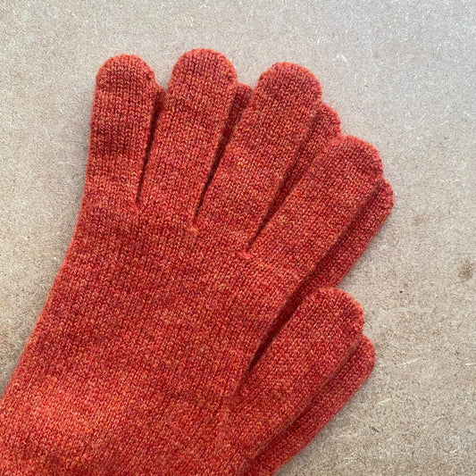 Green Grove Weavers Gloves Lambswool gloves -beech-