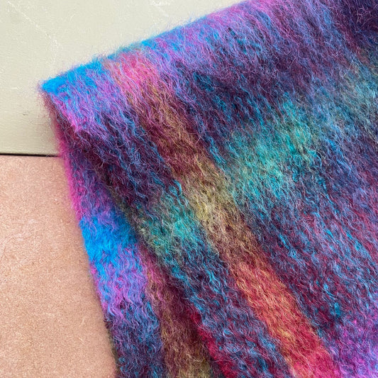 Mohair scarf By Green Grove Weavers -butterfly-
