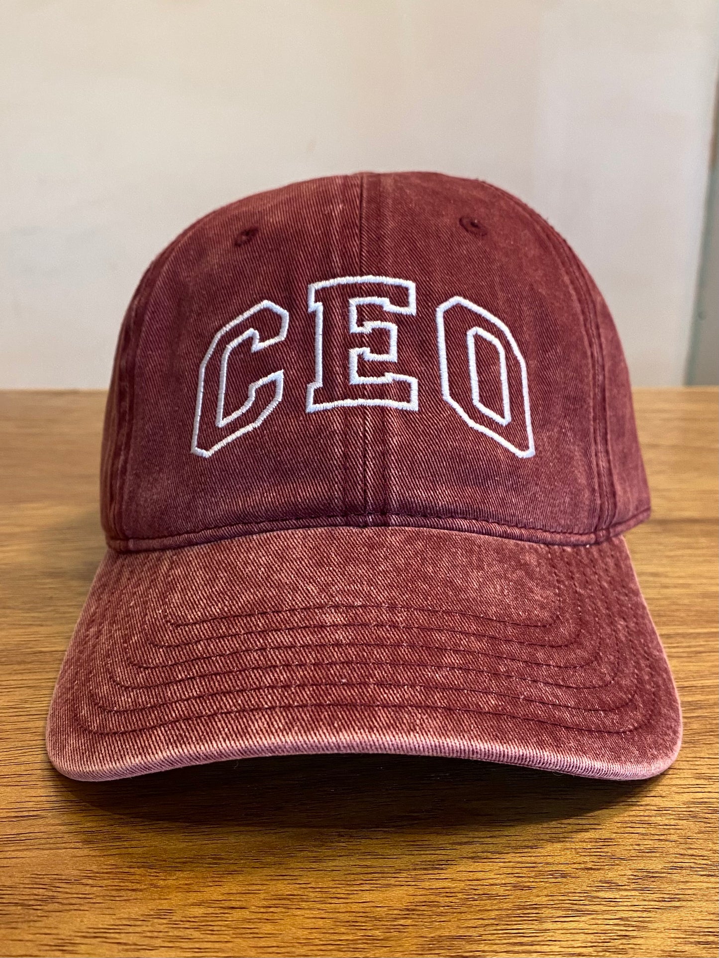 CEO Cap -burgandy- by kikina