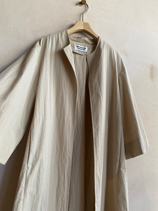 Open Coat -Beige-