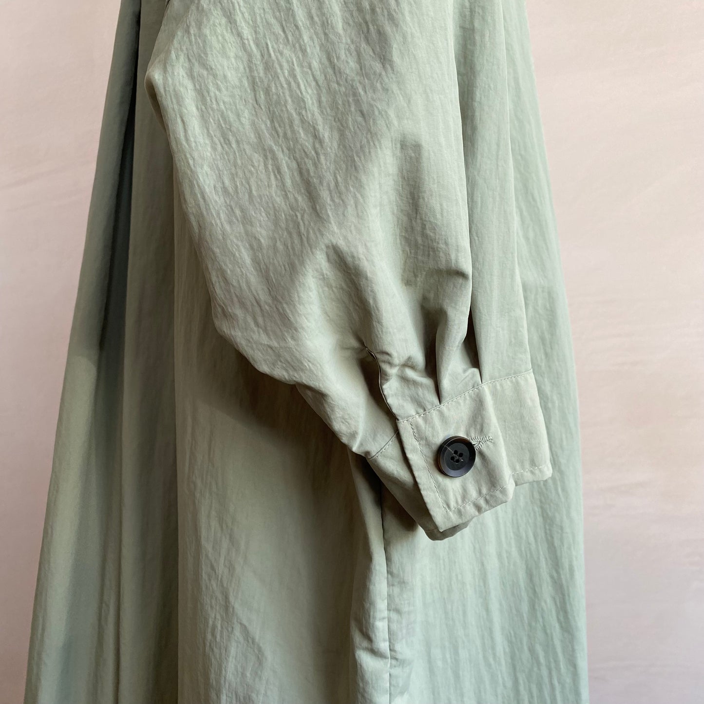 Summer light long Coat -Light Khaki-