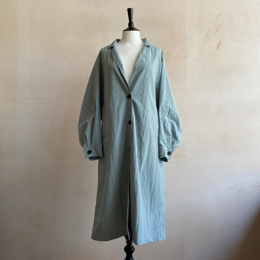 Summer light long Coat -Light blue-