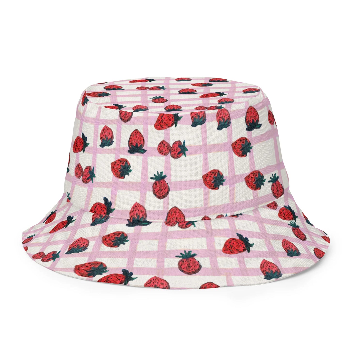 Straberry bucket hat