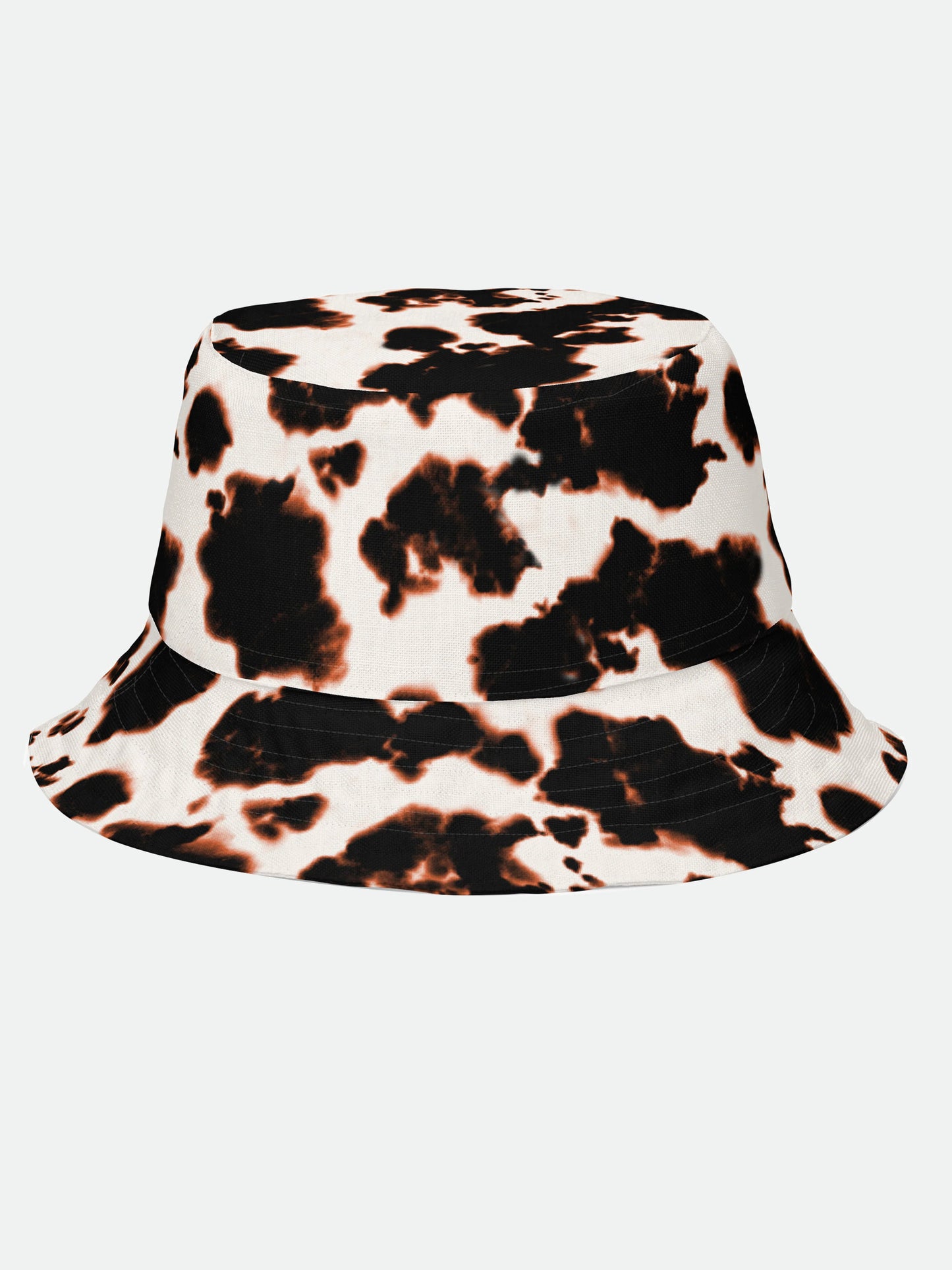 Caw print hat