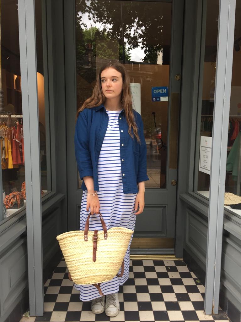 Textured Cotton shirts -Black-