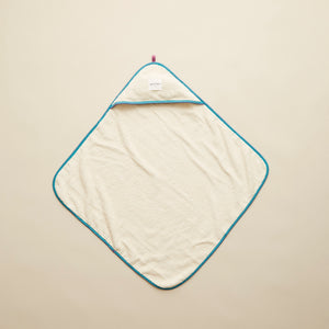 Organic Cotton Hooded Bath Towel by Spin & Yarn