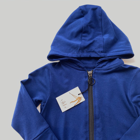 Vild Hoodie -Blue-