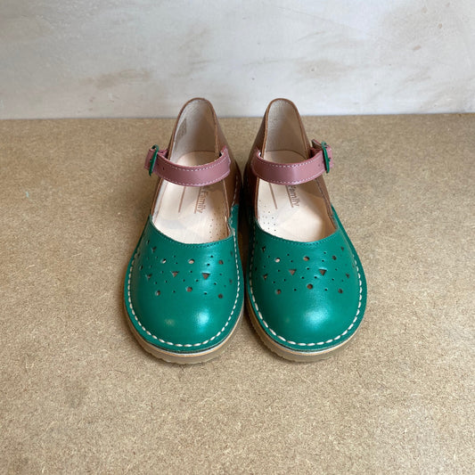 RITA MARY JANE -Green/Nude-