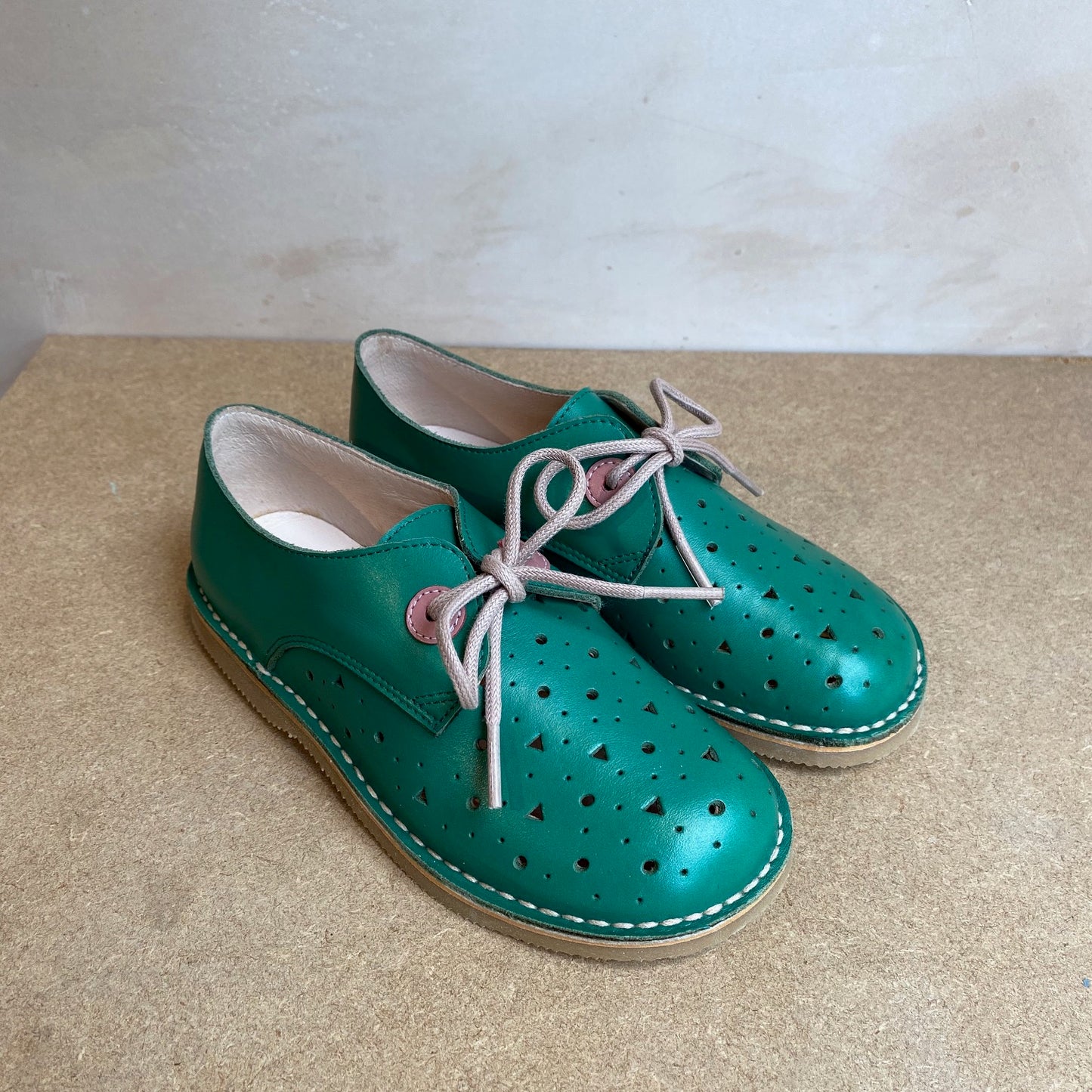 GABE LACE UP -GREEN-