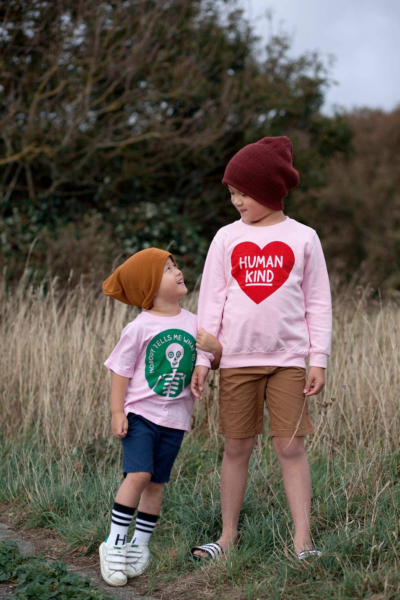 Human Kind Kids Sweatshirt: Age 7-8