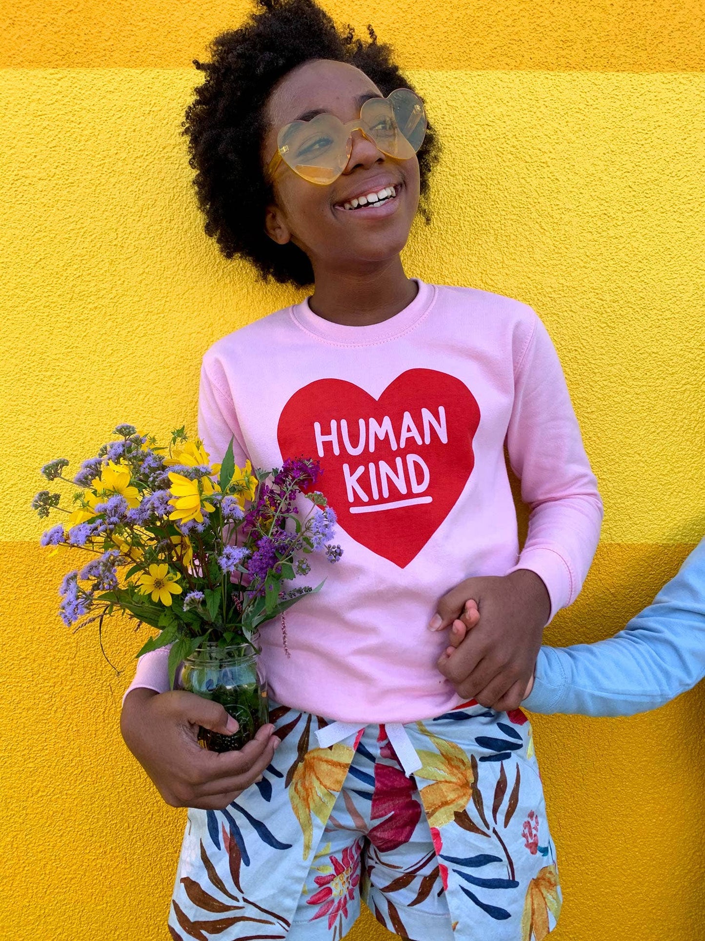Human Kind Kids Sweatshirt: Age 5-6
