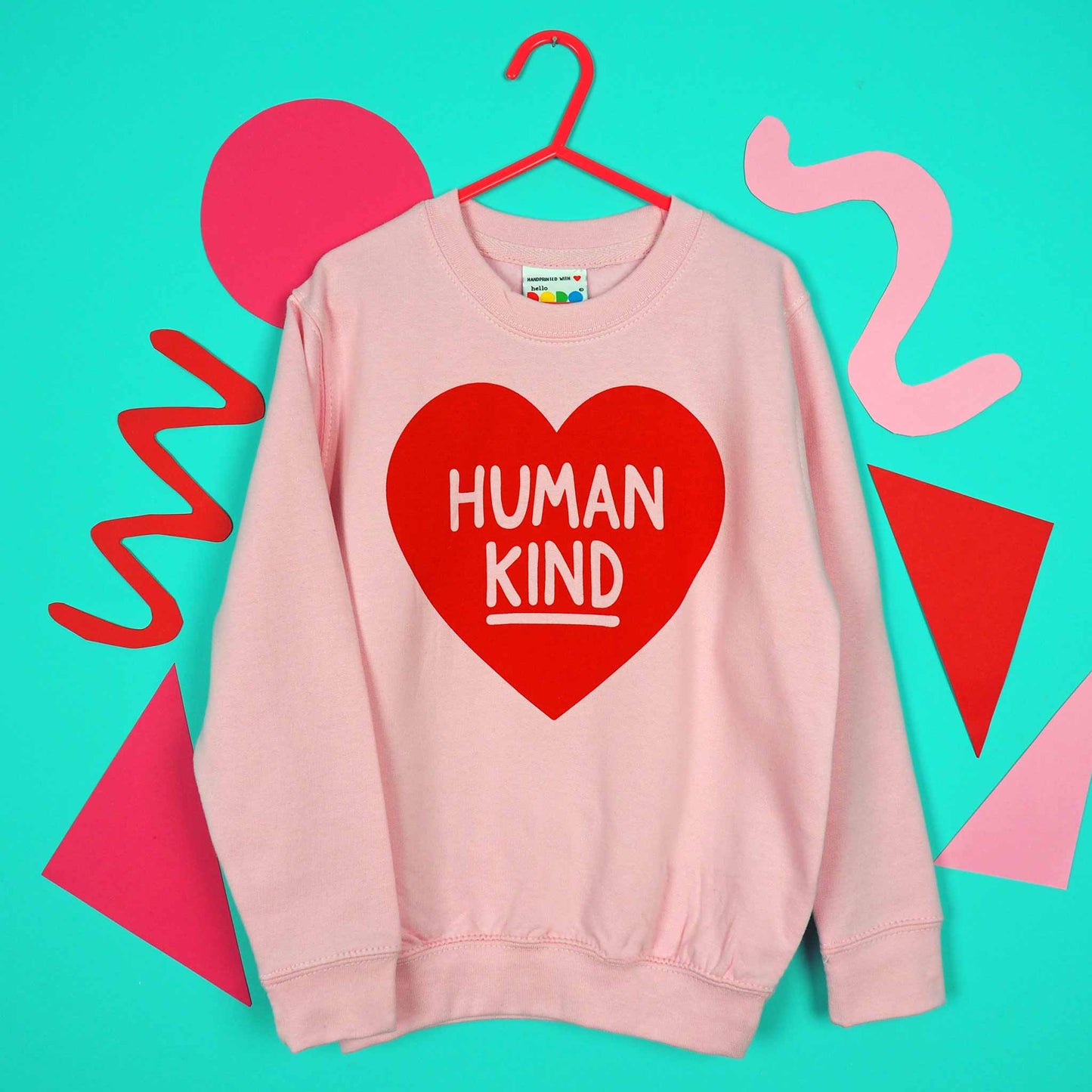 Human Kind Kids Sweatshirt: Age 3-4