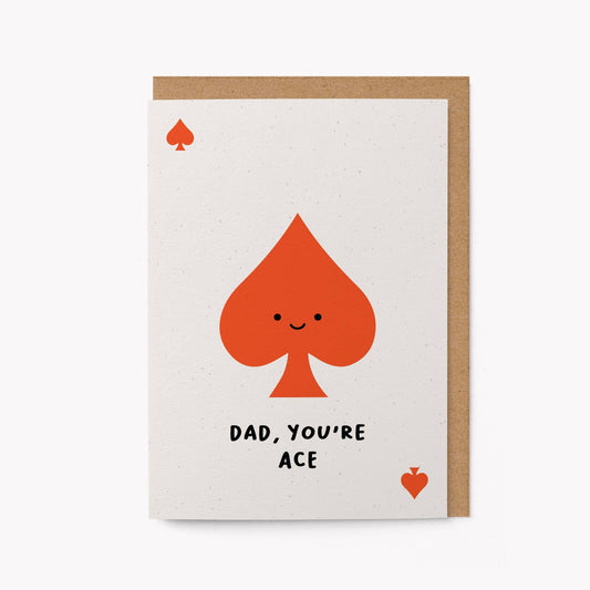 Ace Dad - Father's Day Card: Standard cello