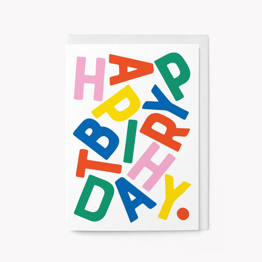 Happy Birthday - Greeting Card: Standard cello