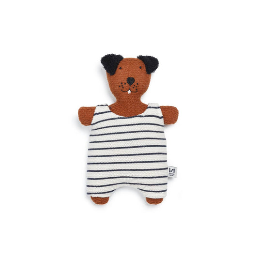 Full of Beans Soft Toy: Dog Navy
