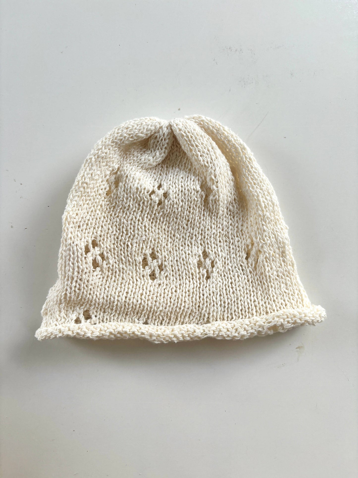 Sudha Eri Silk Lightweight Newborn Hat: Coriander / 6-12