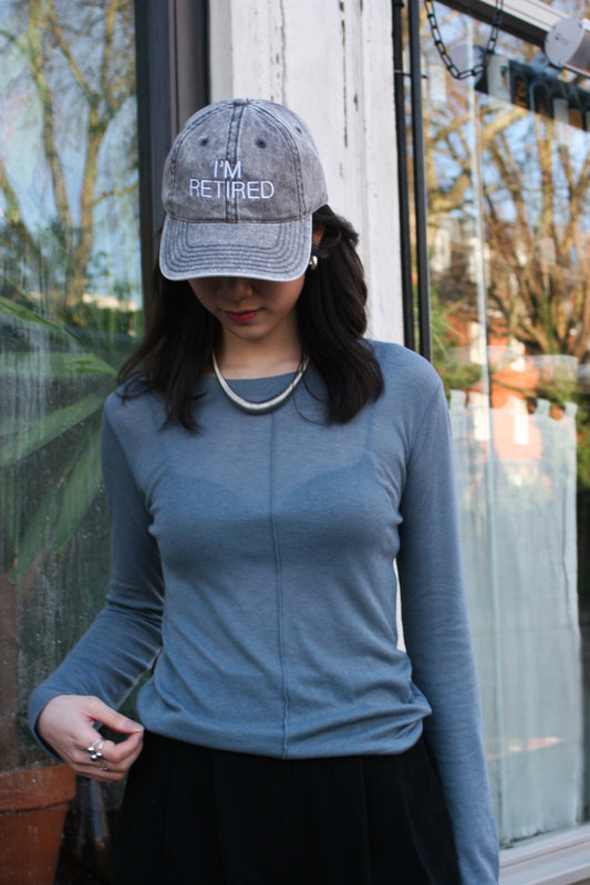 Center line L/S top -Sora-