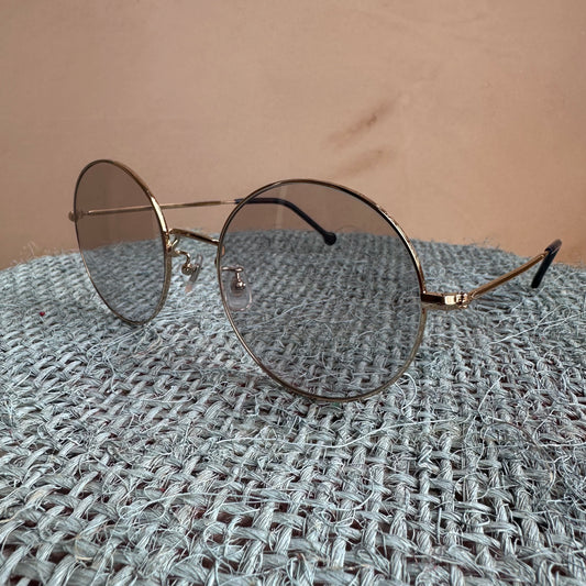 Bates Avenue 2  VERYNERD Sunglass White Gold Titanium frame x light grey lens UV400