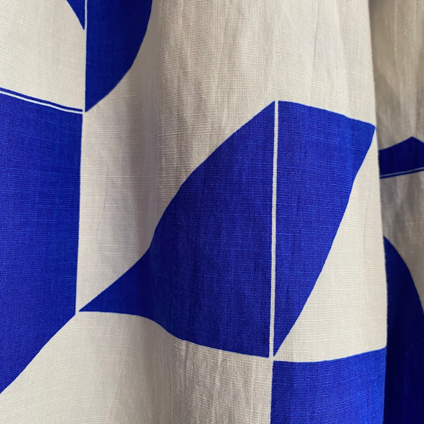 Geometrical Trousers - Blue -