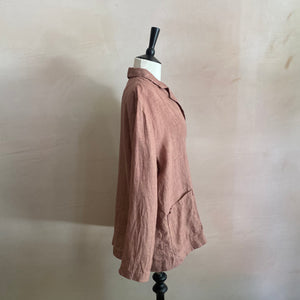 Linen JK - Rose Pink -