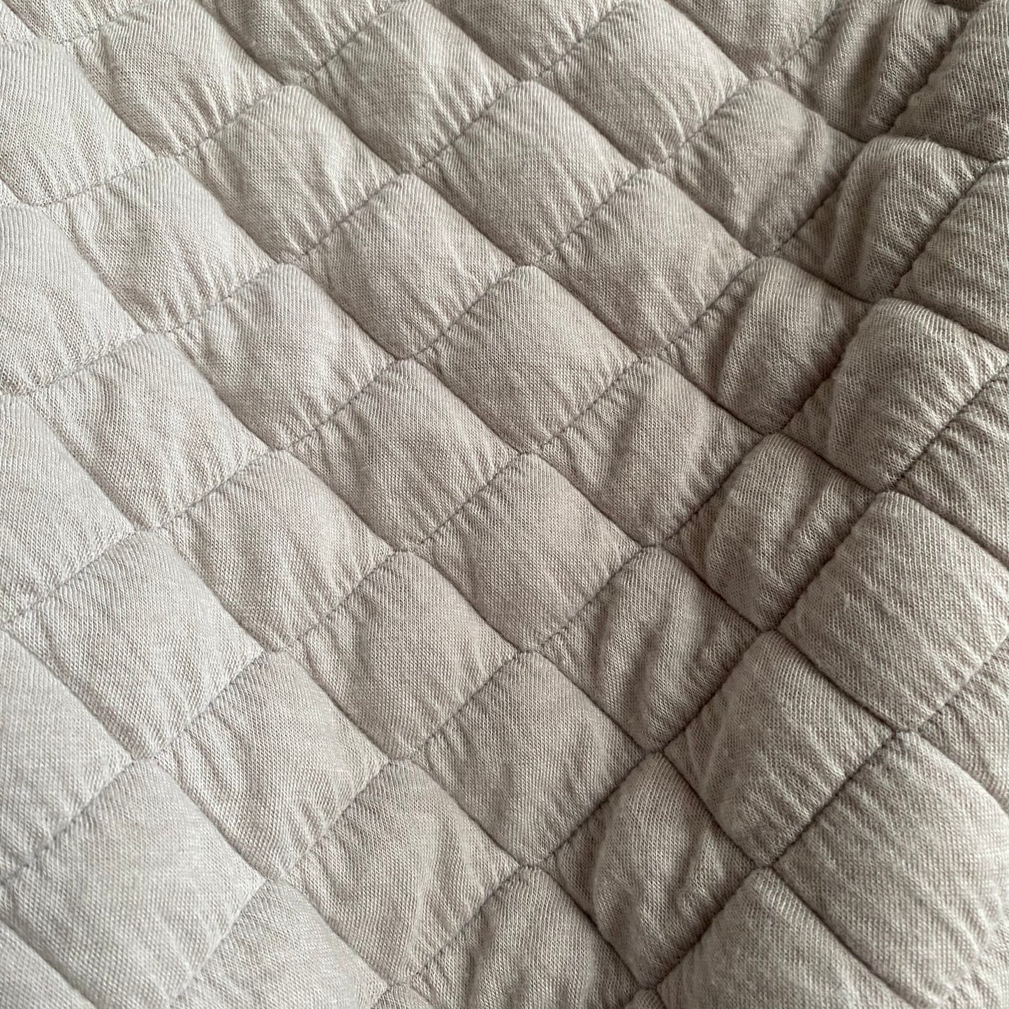 Quilting high neck vest