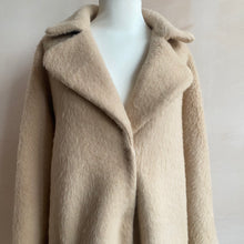 Woolmix Oversized Winter Mac -Brushed Tan- by Chung Rowe