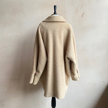 Woolmix Oversized Winter Mac -Brushed Tan- by Chung Rowe