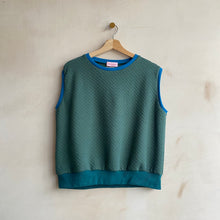 Quilted Tank Top By Chan Chan -Forest Green-
