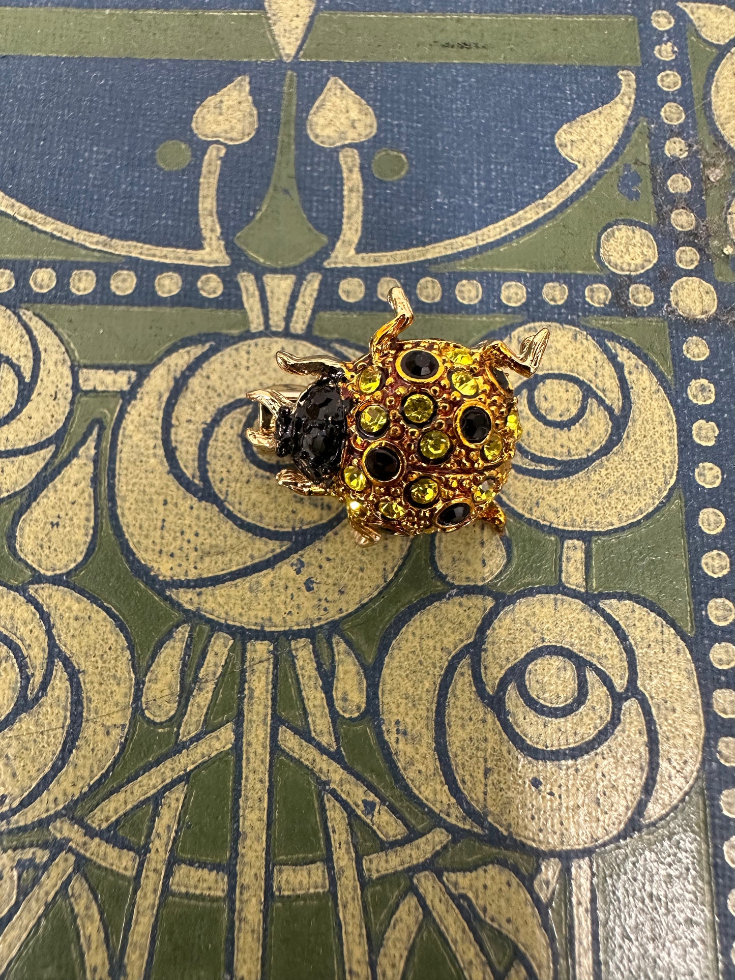 Ladybird mini brooch