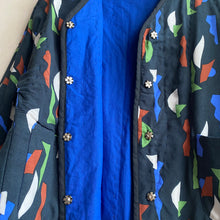 Geo Print Hand Quilted Jacket by Chung Rowe