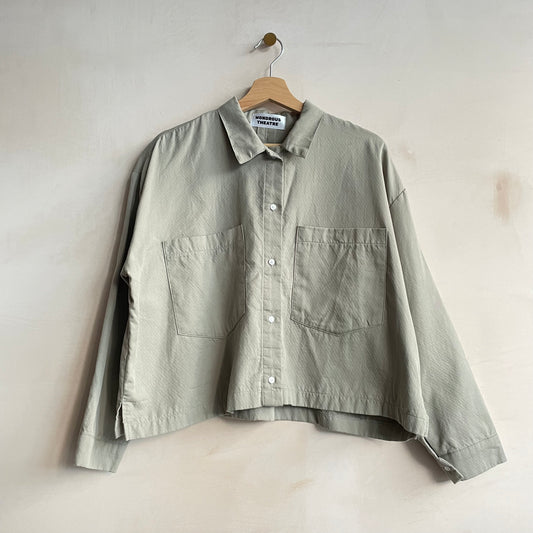 Front two SQ pockets shirts - Khaki -