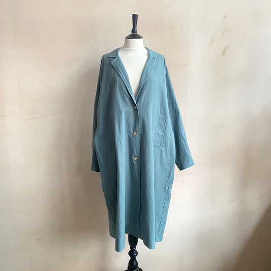 Spring Coat -Light blue-