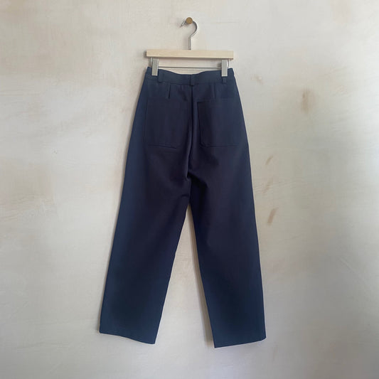 HEAVY COTTON TROUSERS -Navy- by Nomad