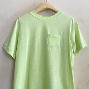 Mini pocket T -Lime green-