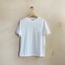 Mini pocket T -White-