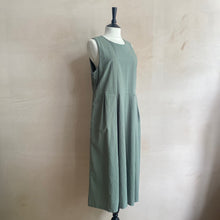 Tuck Long dress -Mint-