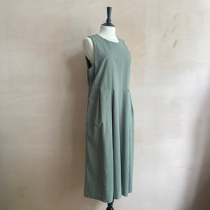 Tuck Long dress -Mint-