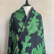 EMBROYDARY LONG COAT  -GREEN- BY EDL