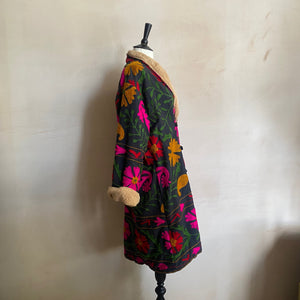 EMBROYDARY LONG COAT  -COLOURFUL- BY EDL